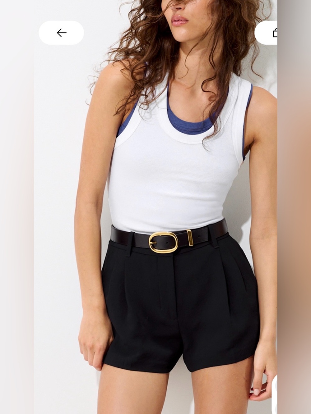 ARITZIA EFFORTLESS MINI SHORT 10